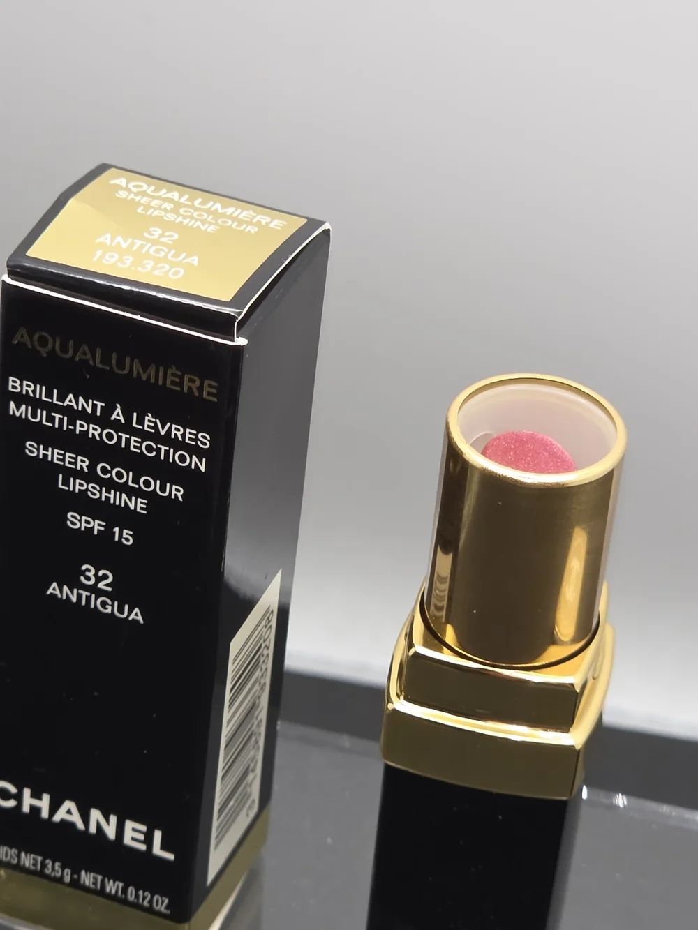 RARE!!! Chanel Aqualumière Sheer Colour Lipshine - 